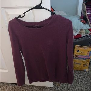 American Eagle  Outfitters Red long sleeve